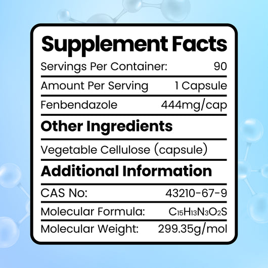 Fenbendazole 444 mg